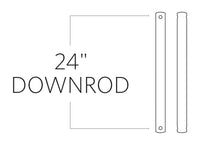 Universal Downrod — 24"