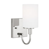 Oak Moore 1-Light Bath Sconce — 75 W