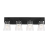 Miles Four Light Bath — Clear