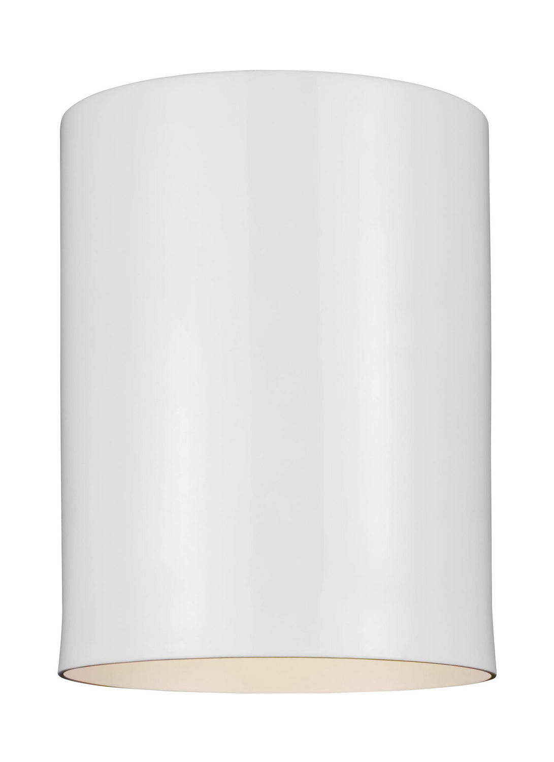 One Light Outdoor Flush Mount — 6.63", 65 W