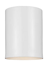 One Light Outdoor Flush Mount — 6.63", 65 W