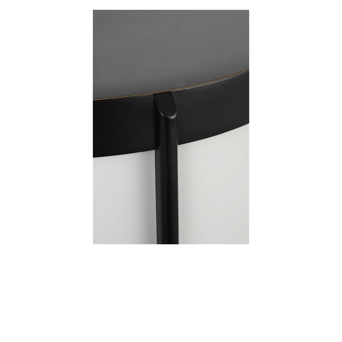 Luning Extra Large Lantern — White Aluminum Shade