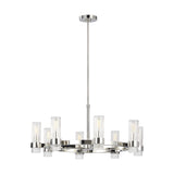 Eight Light Chandelier — 33"