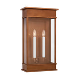Two Light Outdoor Wall Sconce — 22.75"