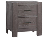 Grigio Brushed Oak | Rustico Nightstand | Valley Ridge Furniture