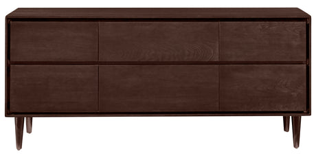 West Bros Jensen 6 Drawer Dresser in 91 Sable