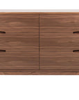Natural Walnut | Mobican Leila Double Dresser | Valley Ridge Furniture