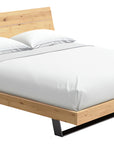 Rustic Oak with Black Legs | Mobican Bella Bed | Valley Ridge Furniture