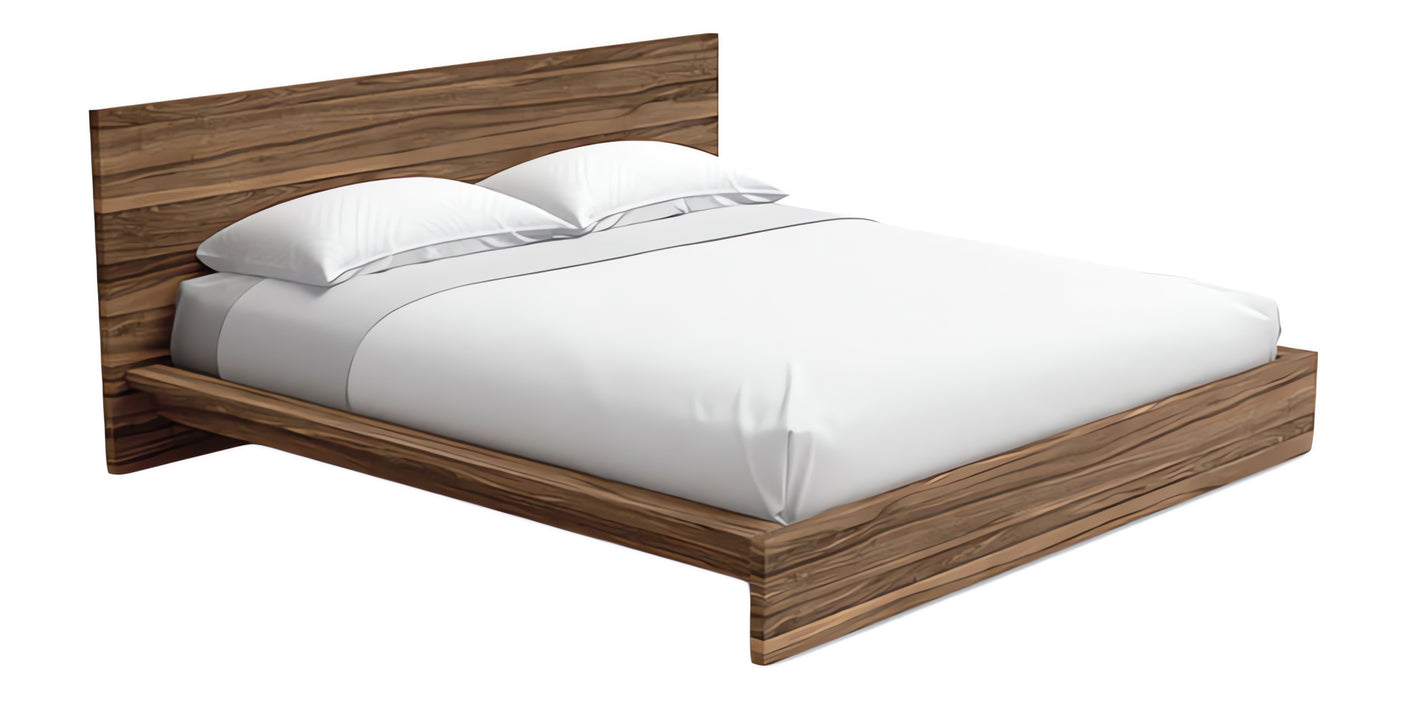 Smoked Walnut | Mobican Camillia Bed | Valley Ridge Furniture