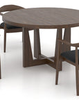 Cognac Washed Birch with Matte Finish and TS Fabric | Canadel Modern 5454 Dining Set | Valley Ridge Furniture