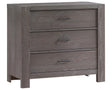 Grigio Brushed Oak | Rustico 3 Drawer Dresser | Valley Ridge Furniture