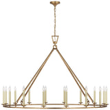 Darlana Oversized Single Ring Chandelier