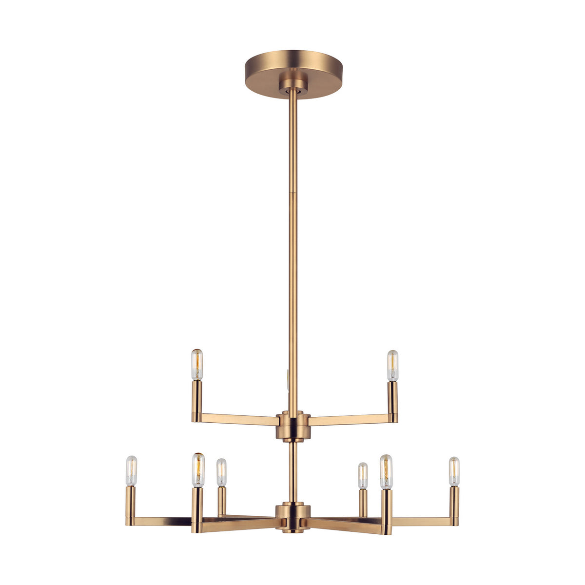 Nine Light Chandelier — 24.25", 60 W