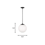 Leo Hanging Globe Medium Pendant
