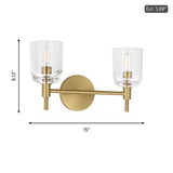 Hartley Medium Bath Sconce