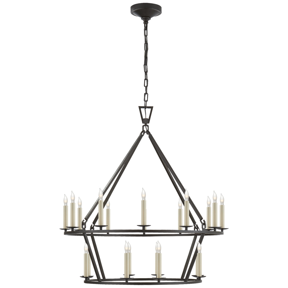 Darlana Medium Two-Tier Chandelier