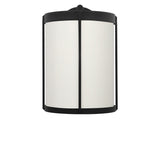 Luning Medium Lantern — White Aluminum Shade