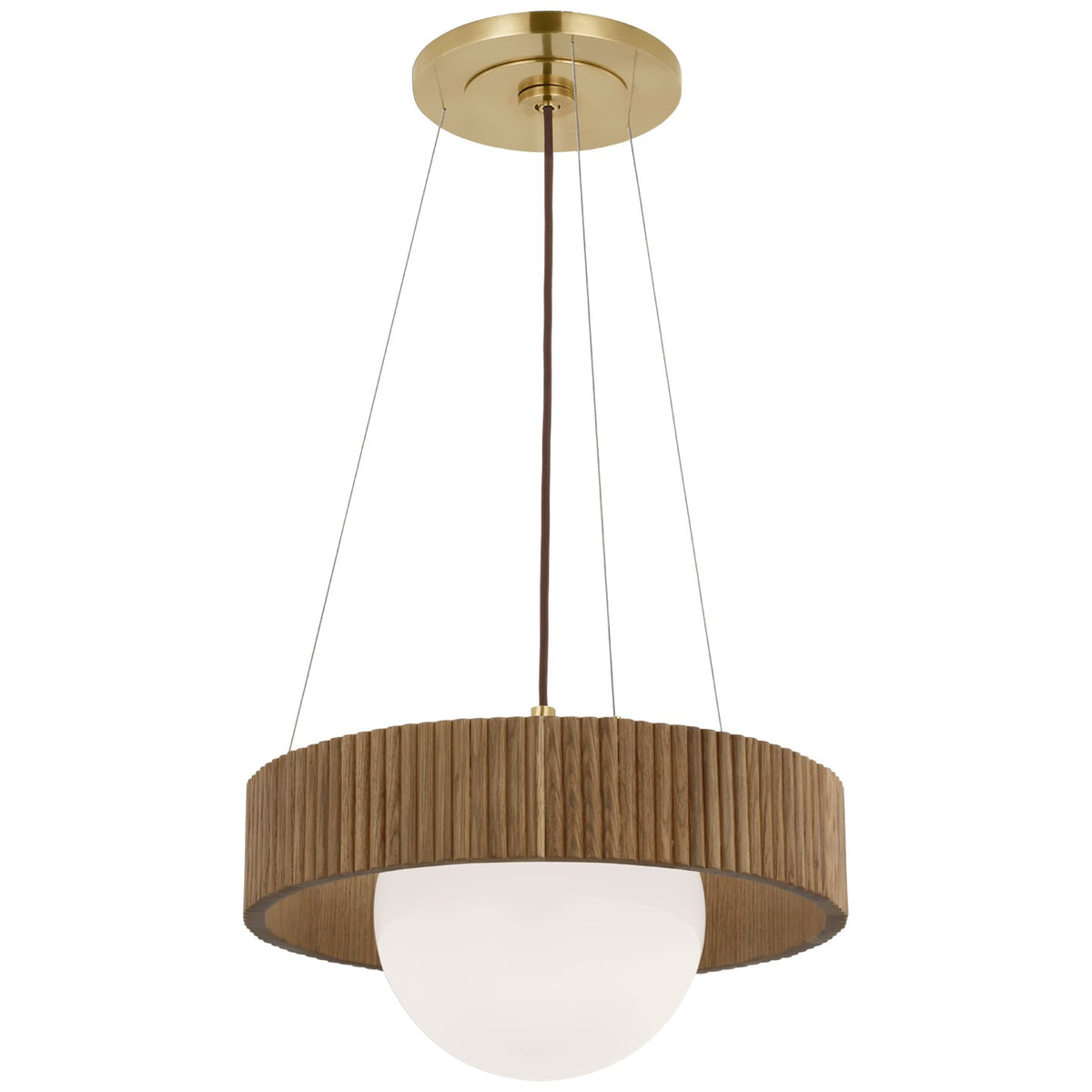 Arena 18" Ring and Globe Chandelier