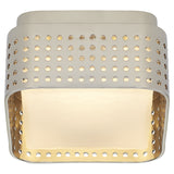 Precision 4.5" Solitaire Flush Mount
