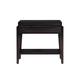 West Bros Camber Nightstand, on white