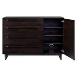 West Bros Camber Door Dresser in 92 Graphite, on white