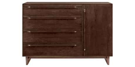 West Bros Camber Door Dresser in 88 Umber