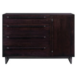 West Bros Camber Door Dresser in 92 Graphite, on white
