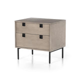 Carly 2-Drawer Nightstand