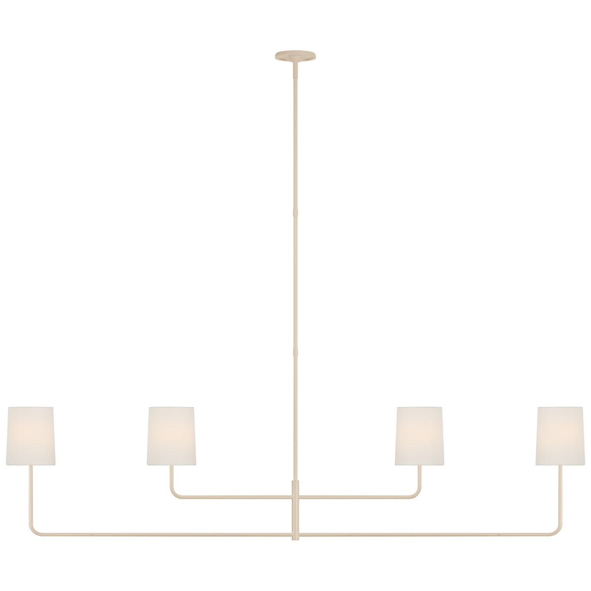 Go Lightly 70" Four Light Linear Chandelier