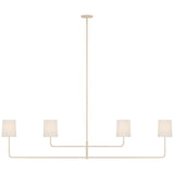 Go Lightly 70" Four Light Linear Chandelier