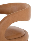 Sonoma Butterscotch Leather | Hawkins Dining Chair | Valley Ridge Furniture