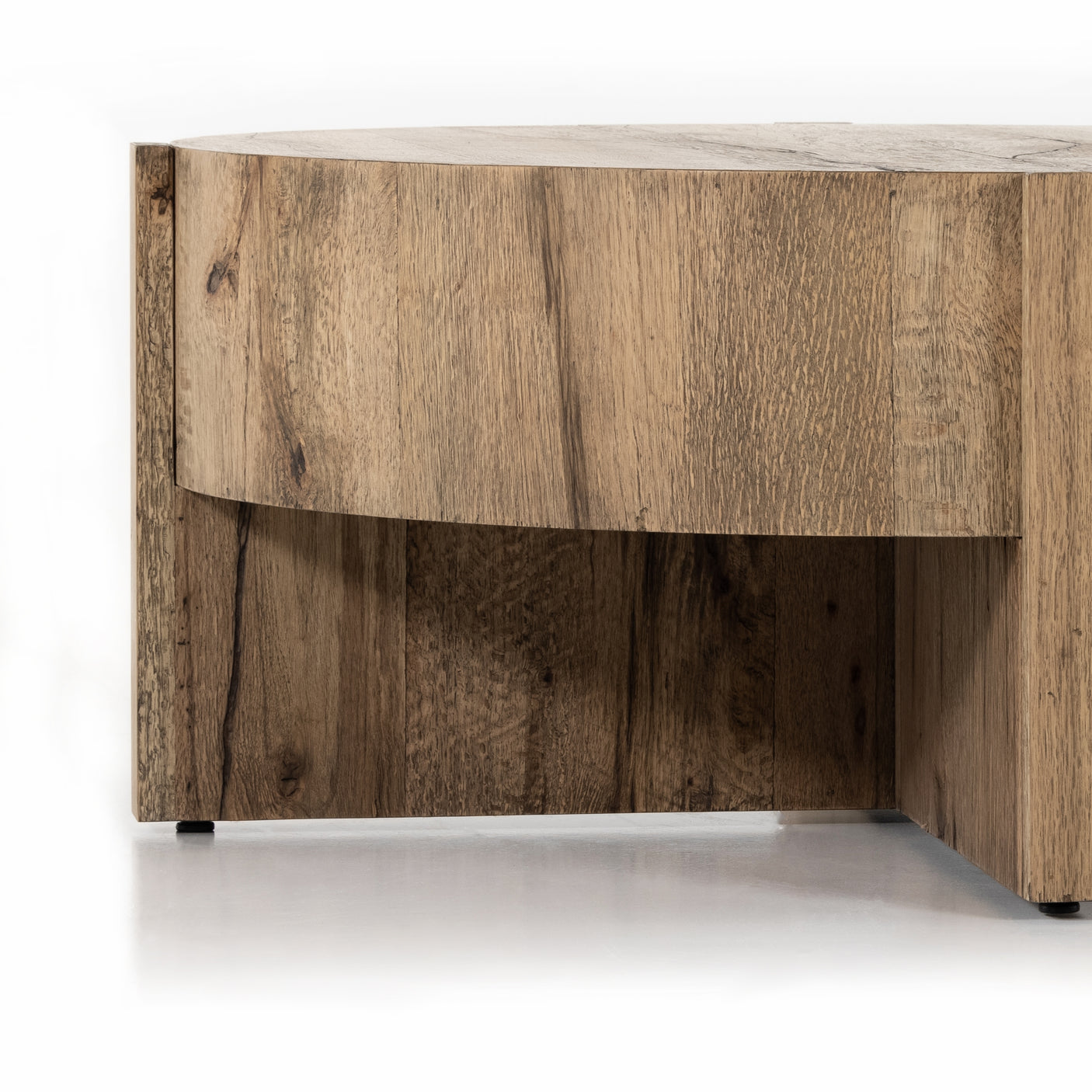 Rustic Oak Veneer | Bingham Coffee Table | Valley Ridge Furniture
