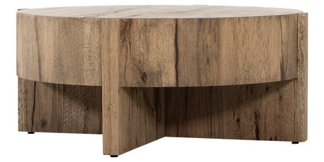 Rustic Oak Veneer | Bingham Coffee Table | Valley Ridge Furniture