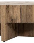Rustic Oak Veneer | Bingham Coffee Table | Valley Ridge Furniture