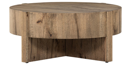 Rustic Oak Veneer | Bingham Coffee Table | Valley Ridge Furniture