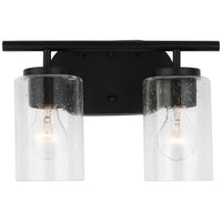 Oslo Two Light Bath — Clear Seeded