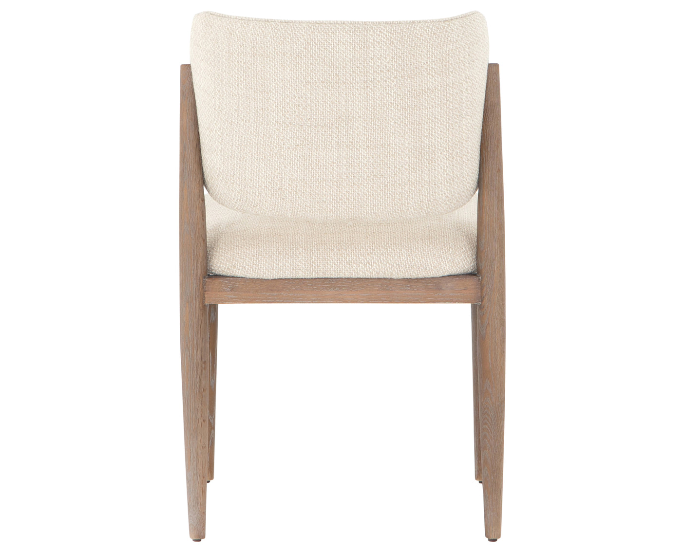 Irving Taupe Fabric with Pecan Whitewash Nettlewood | Joren Dining Chair | Valley Ridge Furniture