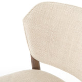 Irving Taupe Fabric with Pecan Whitewash Nettlewood | Joren Dining Chair | Valley Ridge Furniture