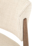 Irving Taupe Fabric with Pecan Whitewash Nettlewood | Joren Dining Chair | Valley Ridge Furniture
