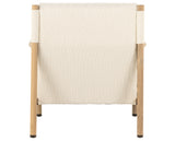 Kerbey Ivory Fabric & Natural Whitewash Cane Rattan with Natural Whitewash Ash & Gunmetal Iron | Kempsey Chair | Valley Ridge Furniture