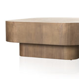 Warm Umber Burl & Dark Mahogany with Black Plywood | Blanco Coffee Table | Valley Ridge Furniture
