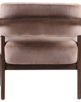 Surrey Fawn Fabric with Vintage Sienna Nettlewood | Dexter Chair | Valley Ridge Furniture