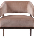 Surrey Fawn Fabric with Vintage Sienna Nettlewood | Dexter Chair | Valley Ridge Furniture