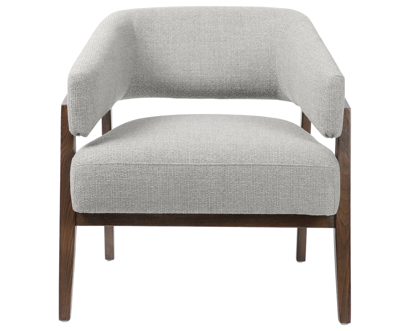 Gibson Silver Fabric with Vintage Sienna Nettlewood | Dexter Chair | Valley Ridge Furniture