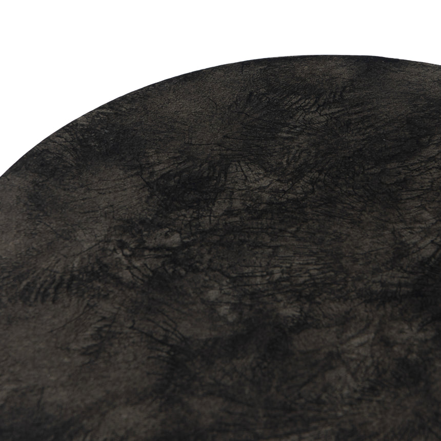 Raw Black | Antonella End Table | Valley Ridge Furniture