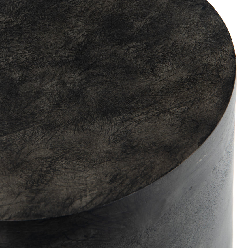 Raw Black | Antonella End Table | Valley Ridge Furniture