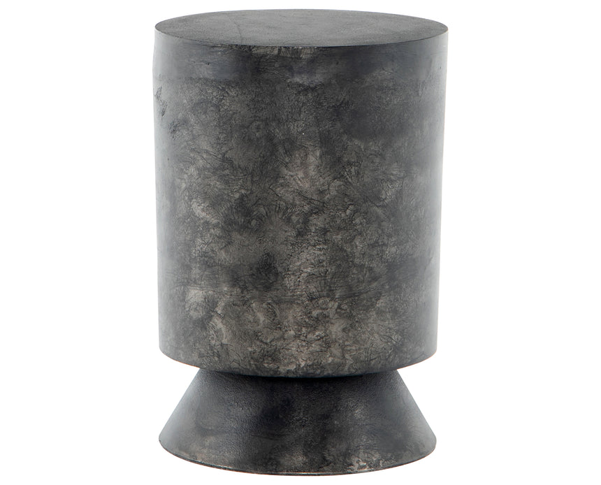 Raw Black | Antonella End Table | Valley Ridge Furniture