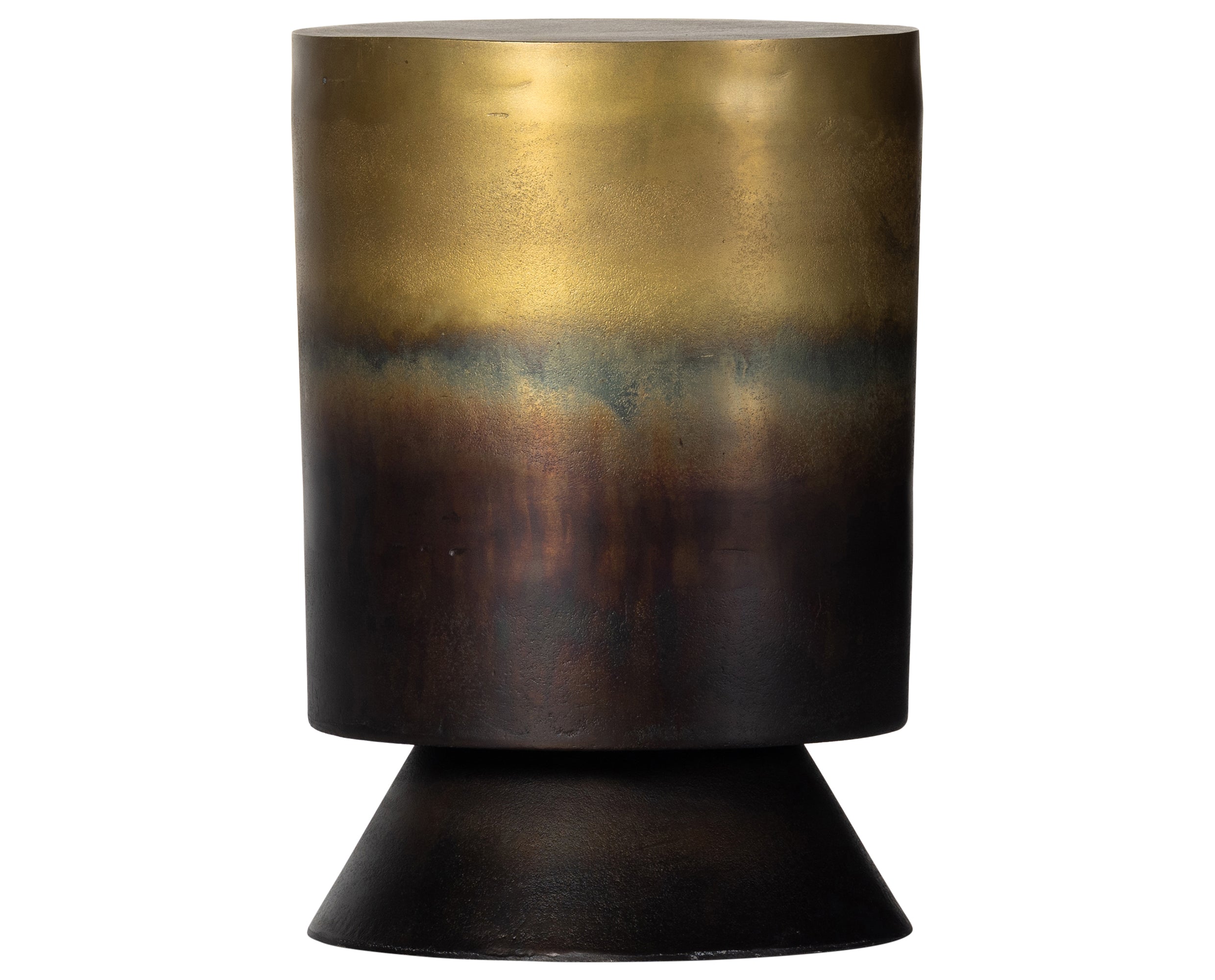 Rustic Brass Ombre | Antonella End Table | Valley Ridge Furniture