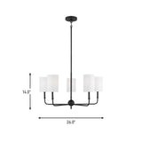 Foxdale Five Light Chandelier