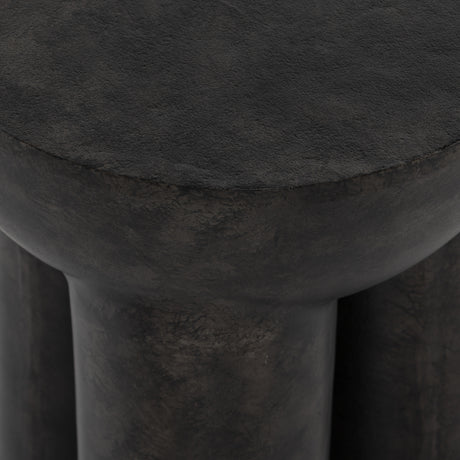 Raw Black | Sante End Table | Valley Ridge Furniture